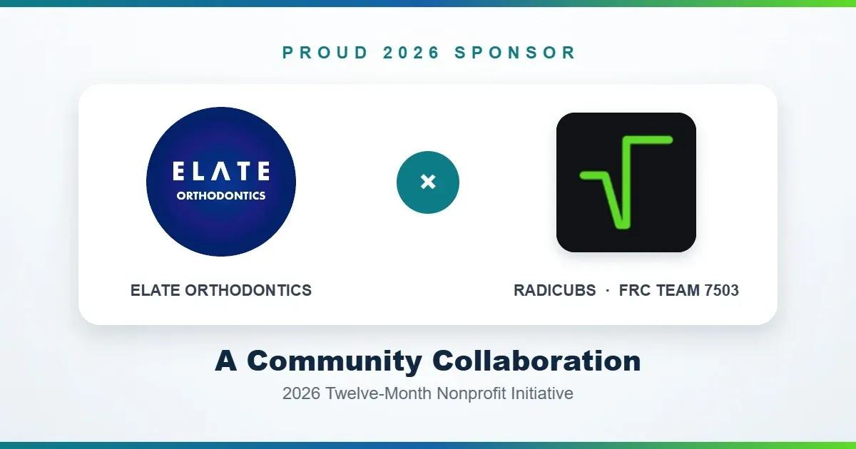 Radicubs Welcomes Elate Orthodontics as a 2026 Sponsor! cover